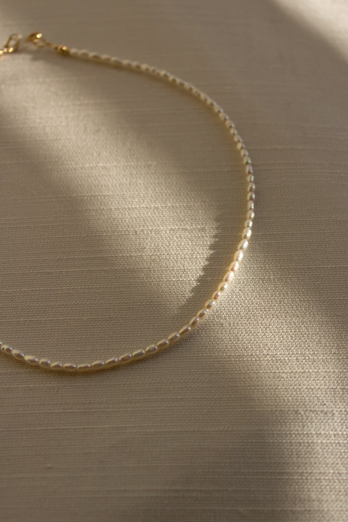 15 inch pearl necklace