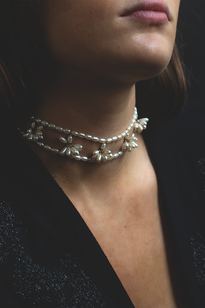 Fleurette Choker Necklace