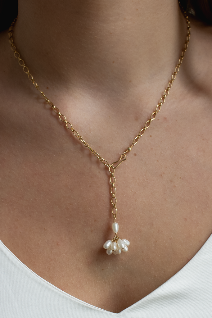 Fleurette Droplet Necklace