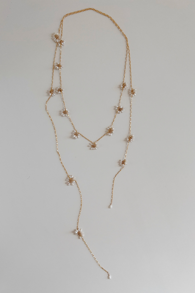 Petite Fleurette Wrap Necklace