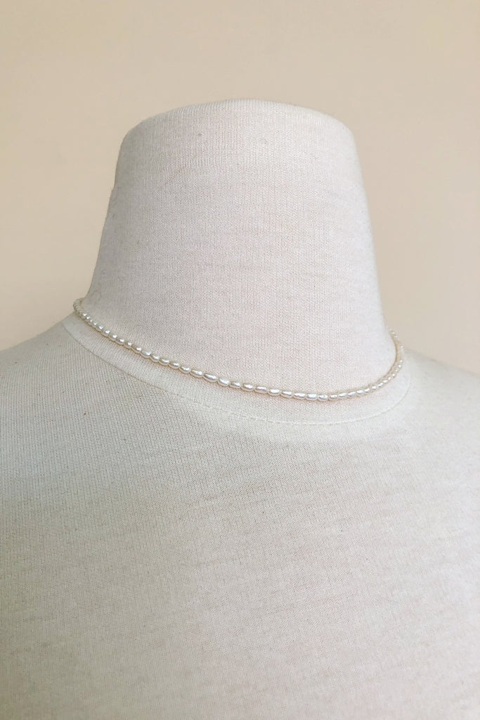 Baby Pearl Collar Necklace