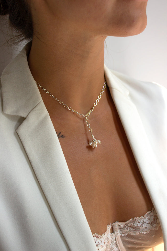 Fleurette Droplet Necklace