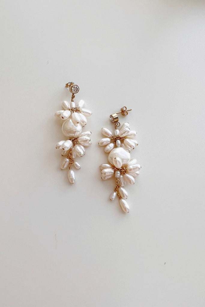 Le Fleur Drop Earrings